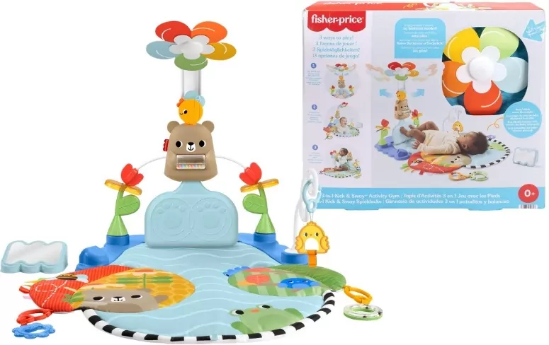 Fisher-Price Kick & Sway Activity Gym 3w1 - tantis.pl