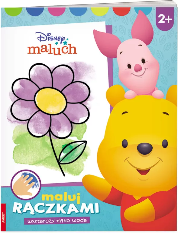 Disney maluch. Maluj rączkami 2+ - tantis.pl
