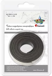 Taśma magnetyczna samoprzylepna 15mmx2m czarna