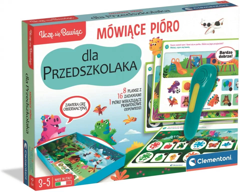 Mówiące Pióro 500 pytań przedszkolaka - tantis.pl