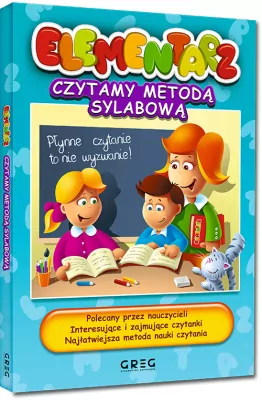 Książki do nauki czytania, pisania i liczenia - Elementarz. Czytamy metodą sylabową