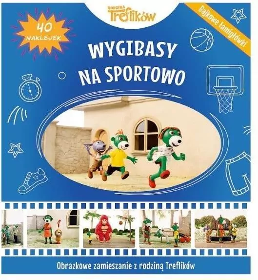 Obrazkowe zamieszanie. Trefliki. Wygibasy sportowe - tantis.pl