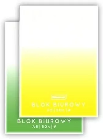 Blok biurowy A5/50K kratka (10szt) - tantis.pl