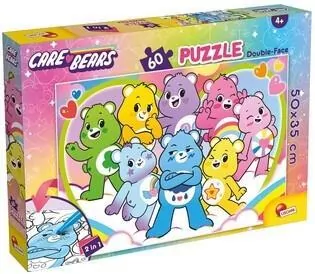 Troskliwe misie puzzle dwustronne 60el - tantis.pl