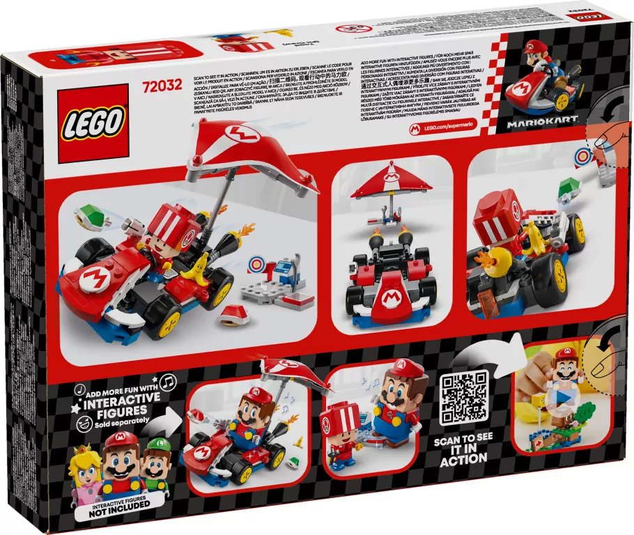 LEGO® Super Mario. Mario Kart™ – Standard Kart 72032 - tantis.pl