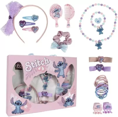 Zestaw akcesoriów do włosów - Stitch