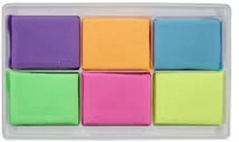 Modelina fluorescencyjna. 6 kolorów - tantis.pl