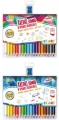 Kredki Jumbo St.Art w oprawie drewnianej, 18 kolorów + temperówka - tantis.pl