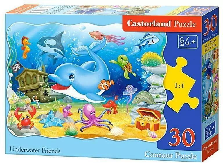 Puzzle 30. Podwodni przyjaciele - tantis.pl