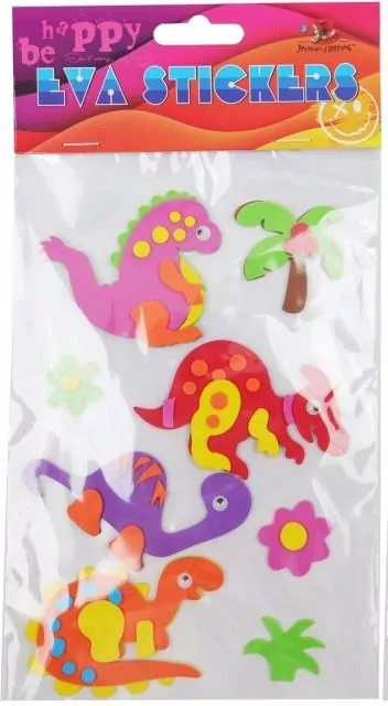 Zestaw naklejek Eva Dinozaury - tantis.pl