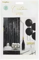 Kurtyna party czarna 100x200cm - tantis.pl