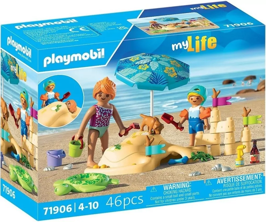 Playmobil Rodzina na plaży 71906 - tantis.pl