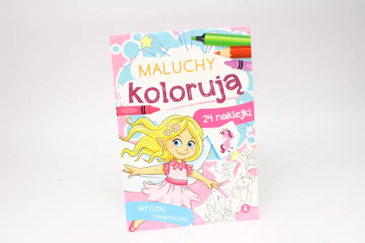 Wróżki i księżniczki. Maluchy kolorują - tantis.pl