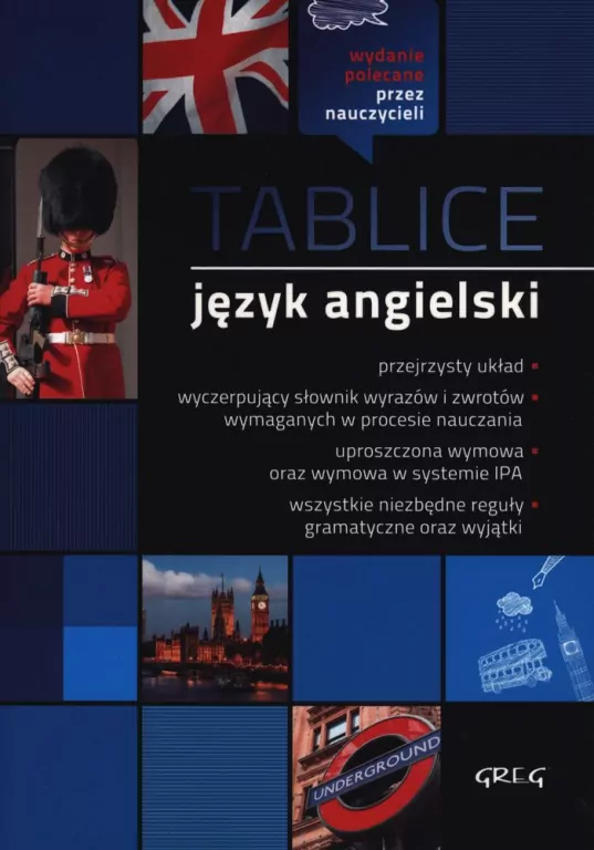 Tablice. Język angielski - tantis.pl