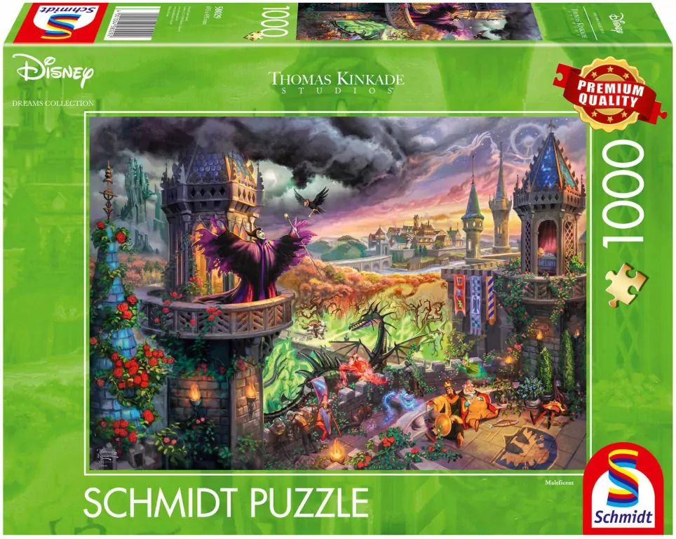 Puzzle 1000. Thomas Kinkade, Czarownica Diabolina - tantis.pl