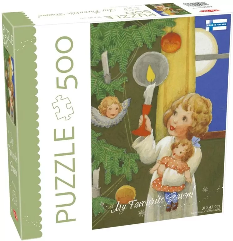Puzzle 500 Christmas Card - tantis.pl