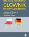 Polsko-niemiecki słownik etykiety językowej - tantis.pl