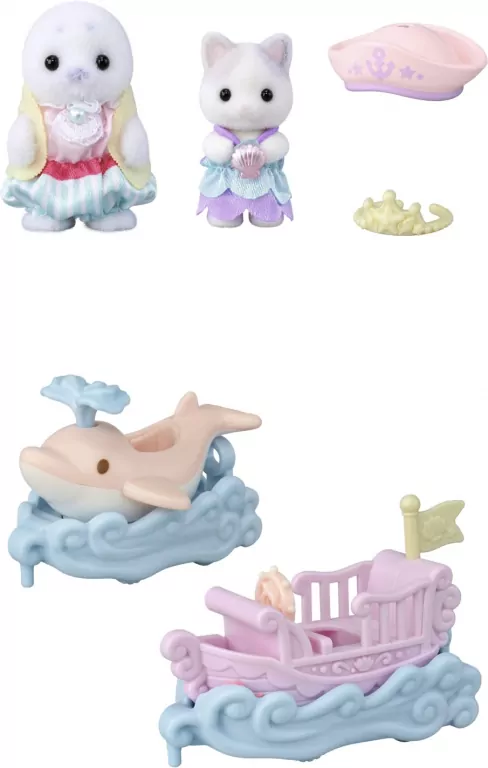Sylvanian Families Morskie pojazdy w parku rozrywk - tantis.pl