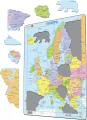 Larsen. Puzzle Maxi. Mapa polityczna Europy - tantis.pl