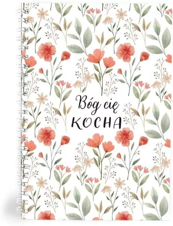 Mój dziennik - Bóg cię kocha - kwiaty - tantis.pl