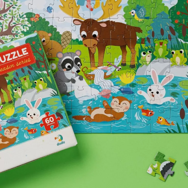 Puzzle 60. Pory roku. Letnie dni - tantis.pl
