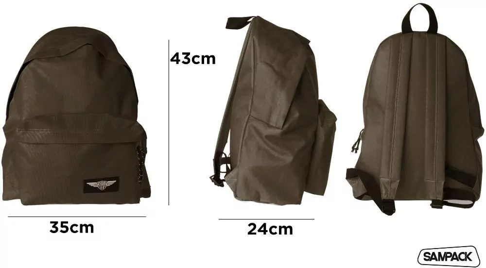 Plecak Sampack brązowy - tantis.pl