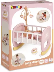 Smoby Baby Nurse Kołyska z karuzelką
