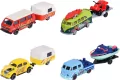 Majorette Volkswagen z przyczepą mix - tantis.pl