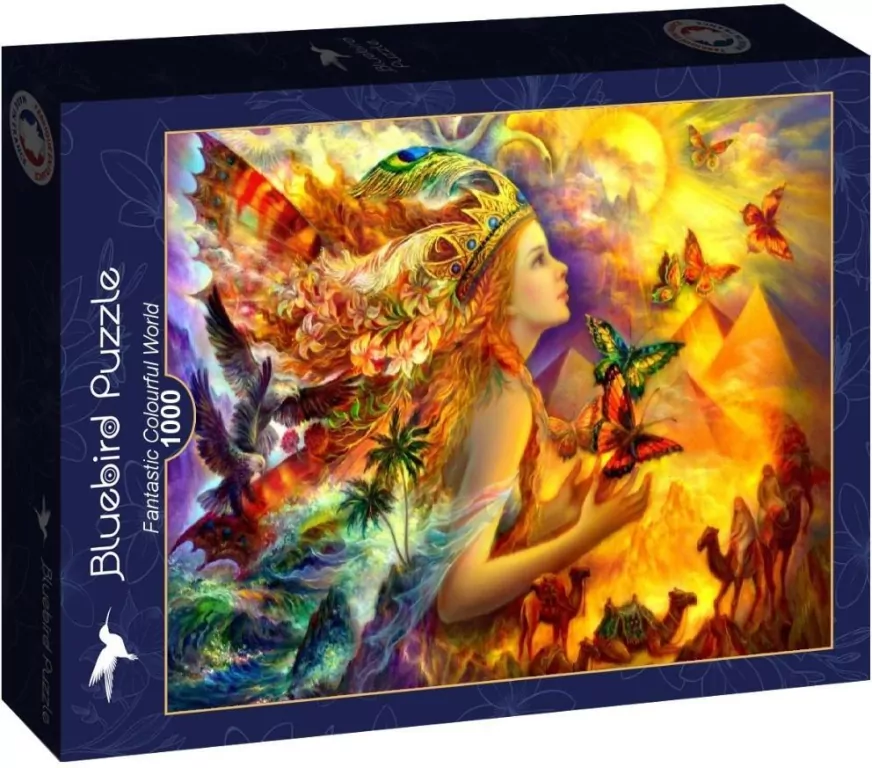 Puzzle 1000 Fantastyczny kolory świat - tantis.pl