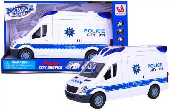 Auto policja światło,dźwięk 1003750 cena za 1 szt - tantis.pl