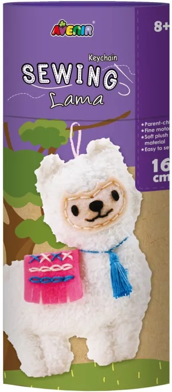 Uszyj brelok do kluczy Lama - tantis.pl