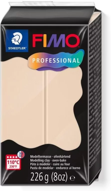 Masa termoutwardzalna Fimo doll art 226g beżowy - tantis.pl