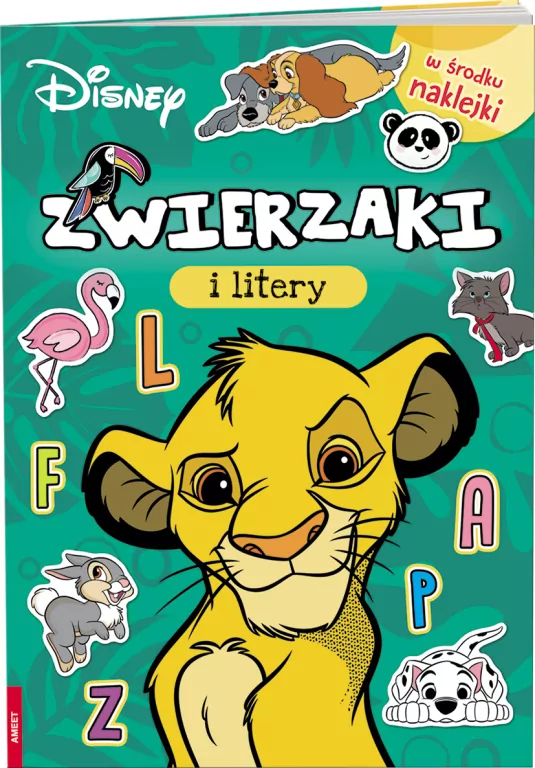 Disney. Zwierzęta i litery - tantis.pl