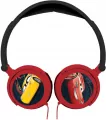 Lexibook. Składane słuchawki przewodowe, stereo. Disney Cars z głośnością bezpieczną dla dzieci HP010DC - tantis.pl