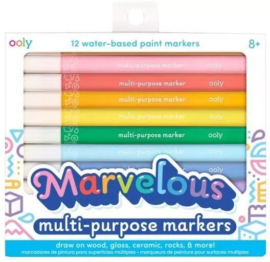 Flamastry olejowe do różnych powierzchni, Marvelous - tantis.pl