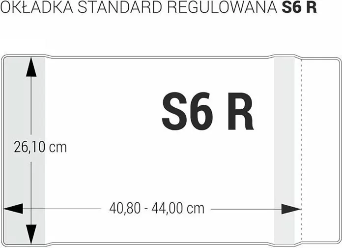 OKLADKA SZKOL REGUL S6-261 PRZEZ B-FOL OP - tantis.pl