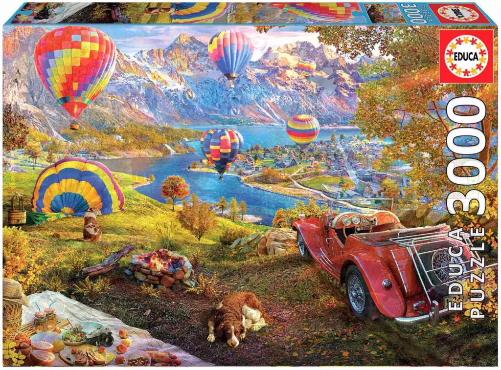 Puzzle 3000 Start balonów G3 - tantis.pl