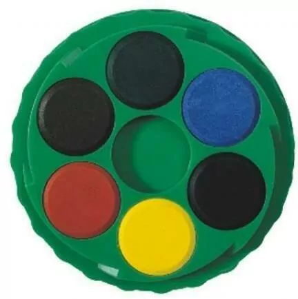 FARBY AKWARELOWE 171505 18KOL  OKRĄGŁE OPAKOWANIE - tantis.pl