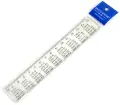 Linijka z tabliczką mnożenia 15cm - tantis.pl