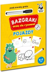 Kapitan Nauka. Bazgraki uczą się rysować. Pojazdy