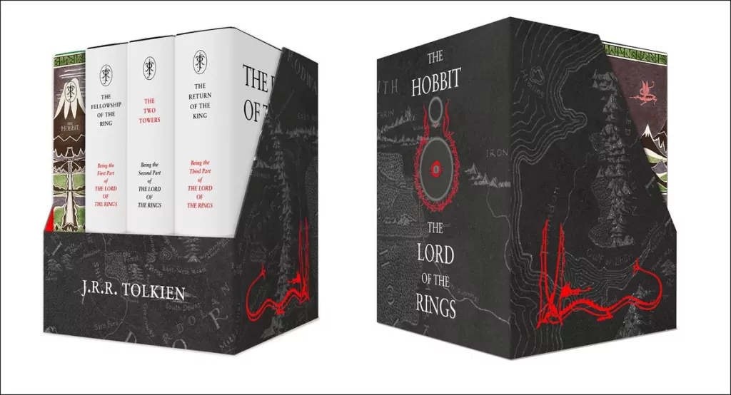 The Hobbit & The Lord of the Rings Gift Set: A Middle-earth Treasury: J. R. R. Tolkien (Pocket versions- Boxed) - tantis.pl