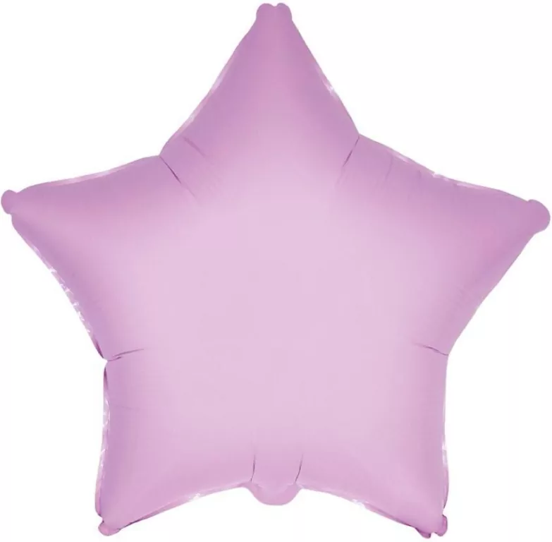 Balon foliowy 46cm Gwiazda różowa delikatna - tantis.pl