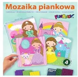 Mozaiki piankowe Girls 4 wzory - tantis.pl