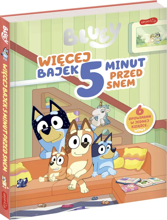 Bluey Więcej bajek 5 minut przed snem - tantis.pl