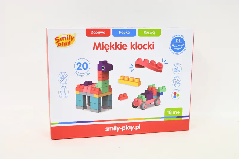 Klocki miękkie 20el - tantis.pl