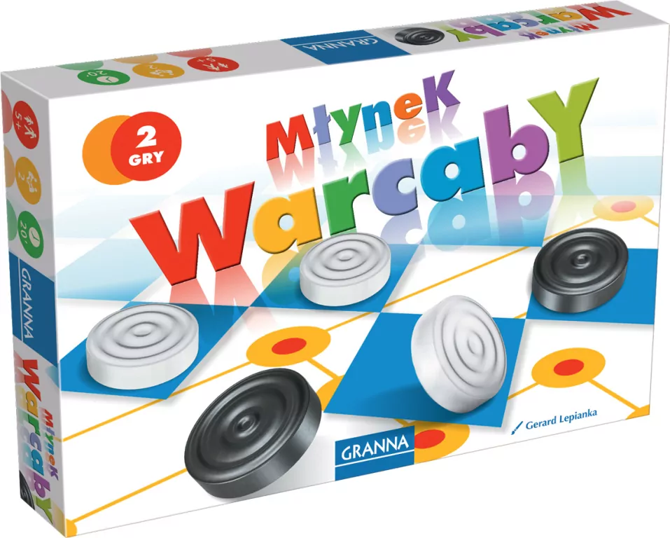 Granna. Warcaby młynek - tantis.pl