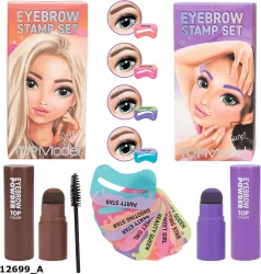 Puder do brwi Top Model 2 wzory BEAUTY&ME