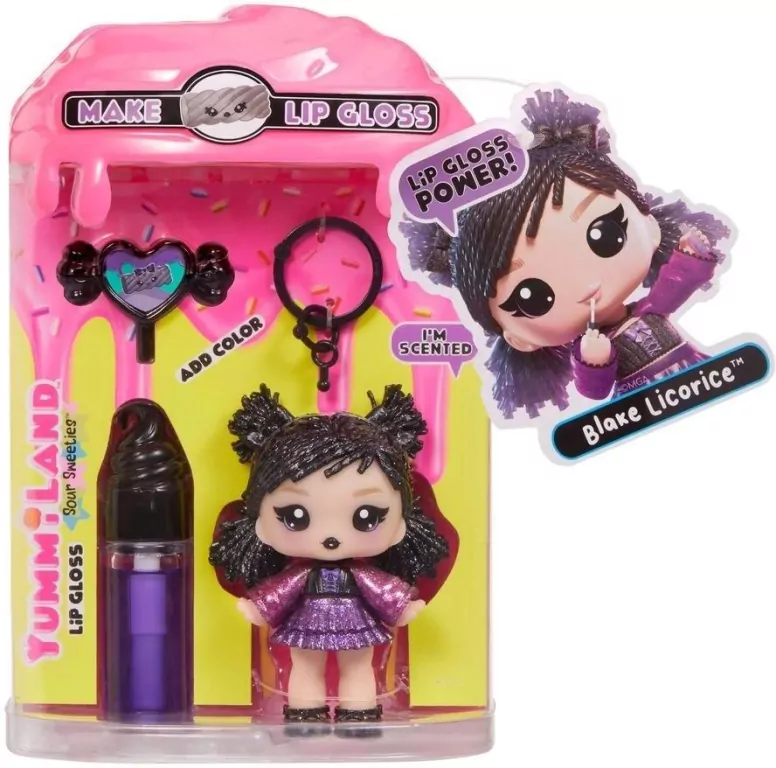 Yummiland Lip Gloss Sour Sweeties Blake Licorice - tantis.pl