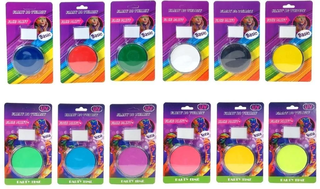 Farby do malowania twarzy - tantis.pl