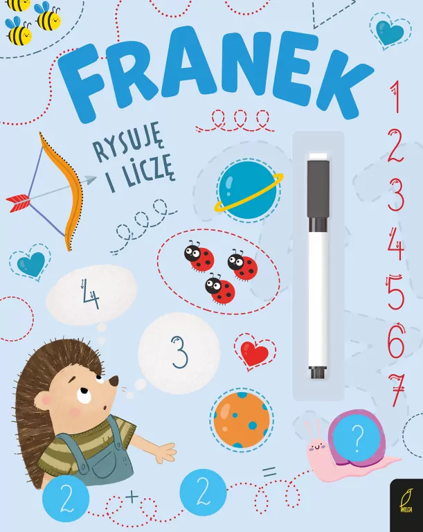 Franek rysuję i liczę. Jeżyk Franek - tantis.pl
